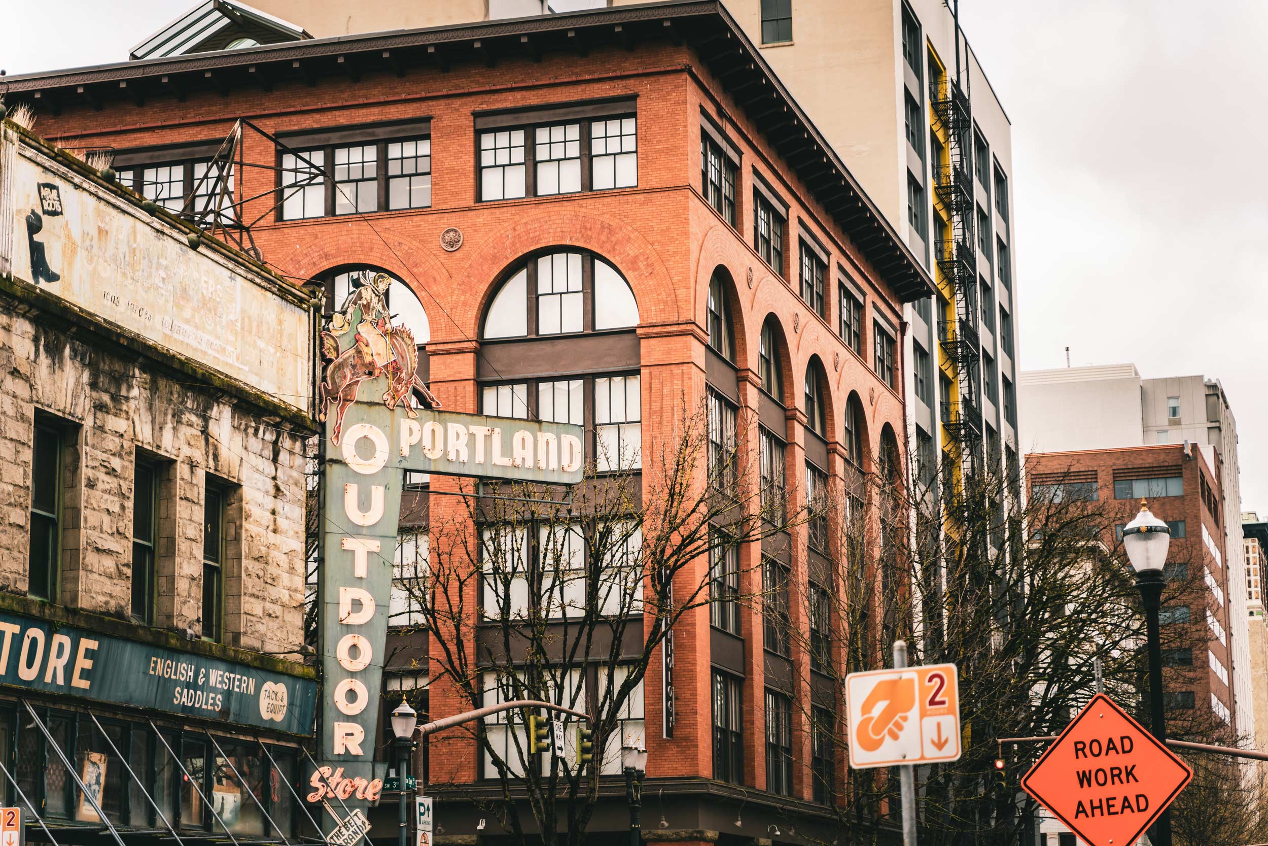 portland downtown buildings